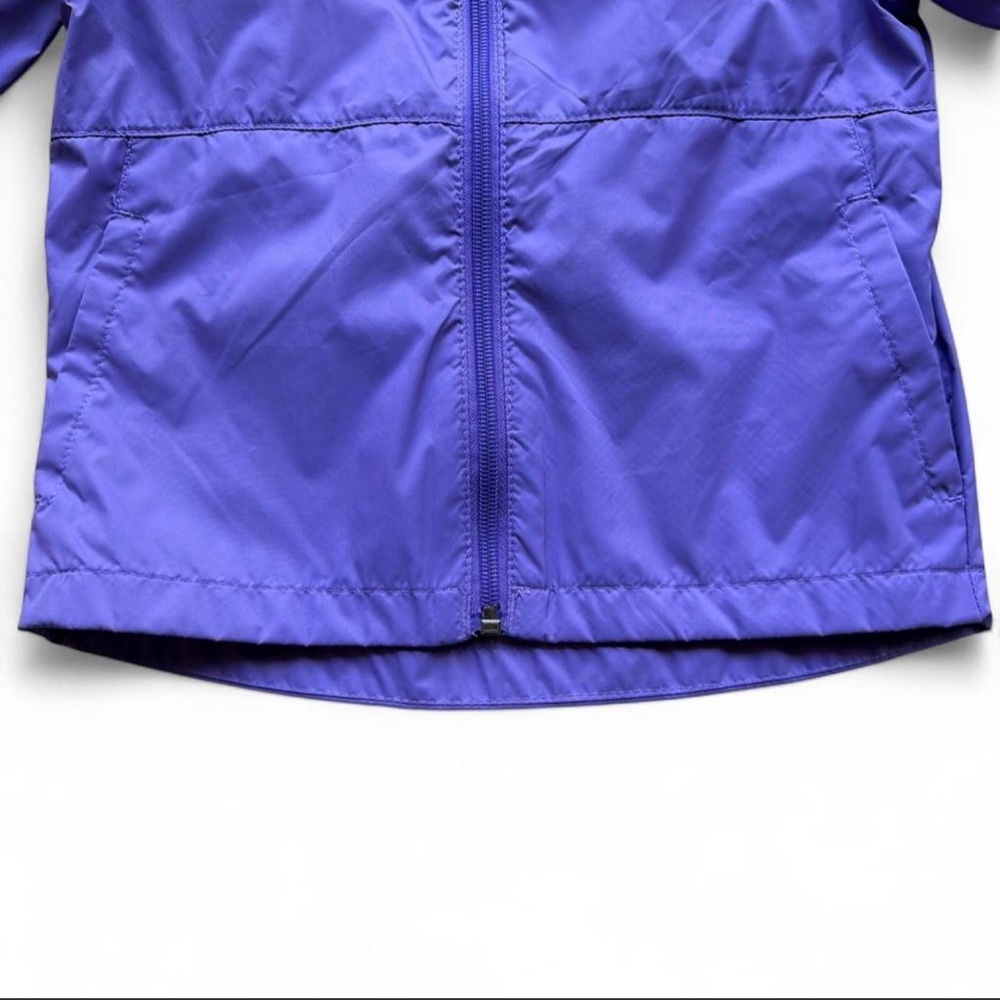 Kids Columbia Purple Windbreaker with Hood - Picture 4 of 8